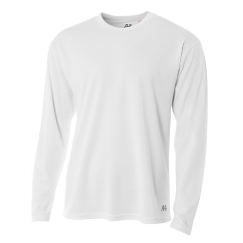 Men's Birds-Eye Mesh Long Sleeve T-Shirt