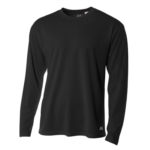Men's Birds-Eye Mesh Long Sleeve T-Shirt