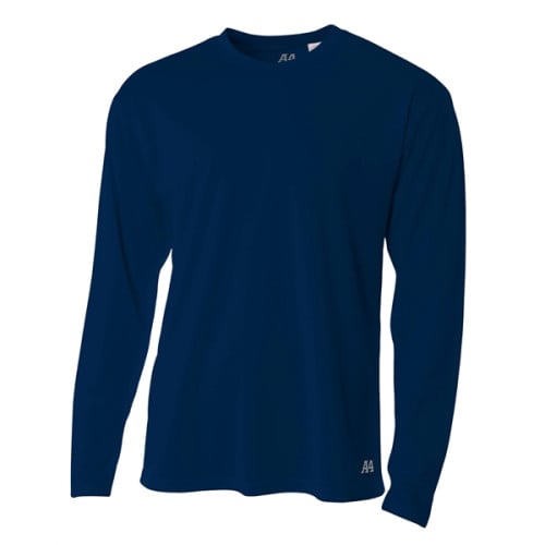 Men's Birds-Eye Mesh Long Sleeve T-Shirt