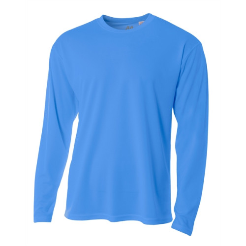 Men's Birds-Eye Mesh Long Sleeve T-Shirt