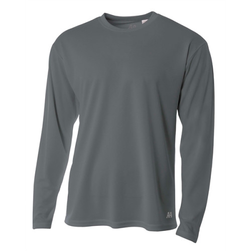 Men's Birds-Eye Mesh Long Sleeve T-Shirt