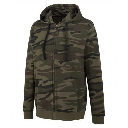 Men's French Terry Full-Zip Hooded Sweatshirt