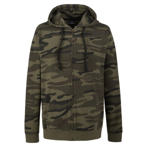 Men's French Terry Full-Zip Hooded Sweatshirt