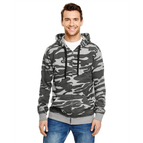 Men's French Terry Full-Zip Hooded Sweatshirt