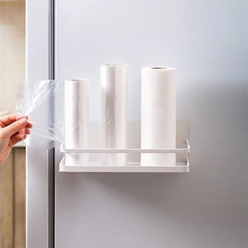 refrigerator magnetic rack organizer single tier shelf