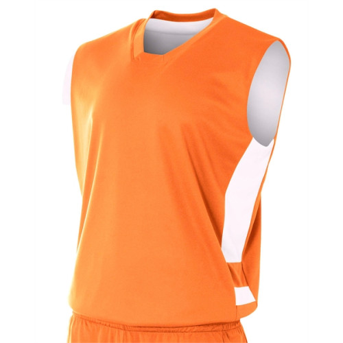 A4 Adult Reversible Speedway Muscle Shirt