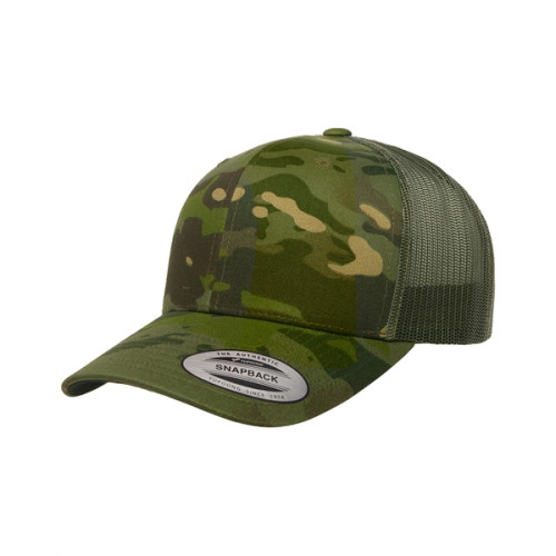 YP Classics® Retro Trucker Multicam® Snapback