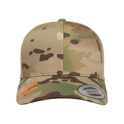 YP Classics® Retro Trucker Multicam® Snapback