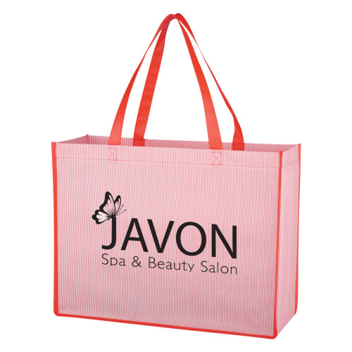 Matte Laminated Non-Woven Bahama Tote Bag