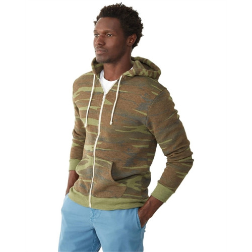 Unisex Rocky Eco-Fleece Zip Hoodie