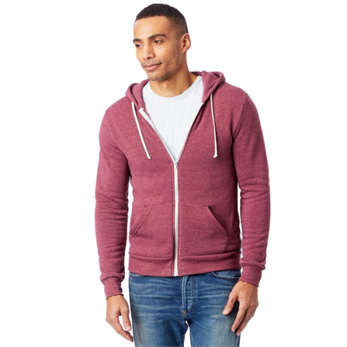 Unisex Rocky Eco-Fleece Zip Hoodie