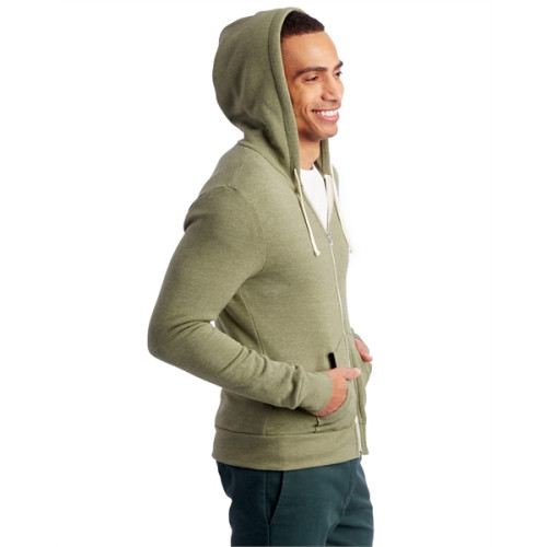 Unisex Rocky Eco-Fleece Zip Hoodie