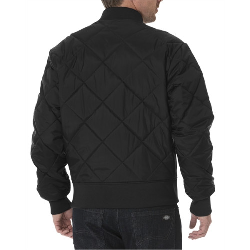 Men's Diamond Quilted Nylon Jacket