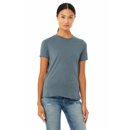Ladies' Relaxed Heather CVC Short-Sleeve T-Shirt