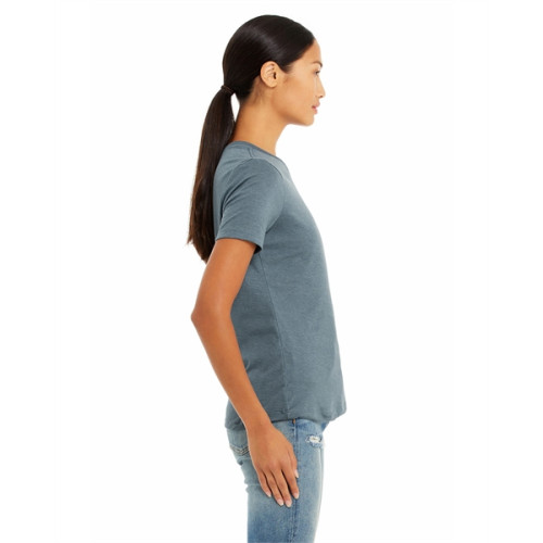 Ladies' Relaxed Heather CVC Short-Sleeve T-Shirt