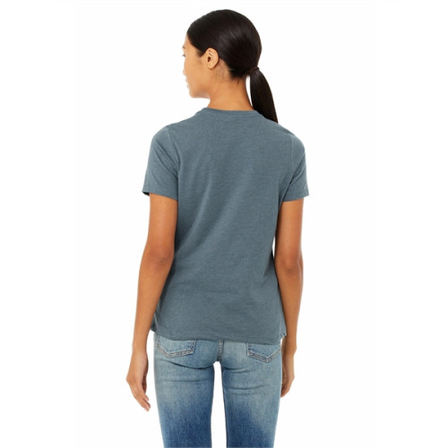 Ladies' Relaxed Heather CVC Short-Sleeve T-Shirt