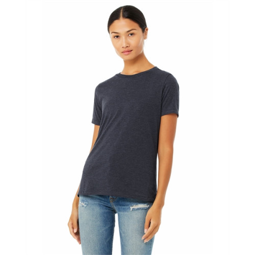 Ladies' Relaxed Heather CVC Short-Sleeve T-Shirt