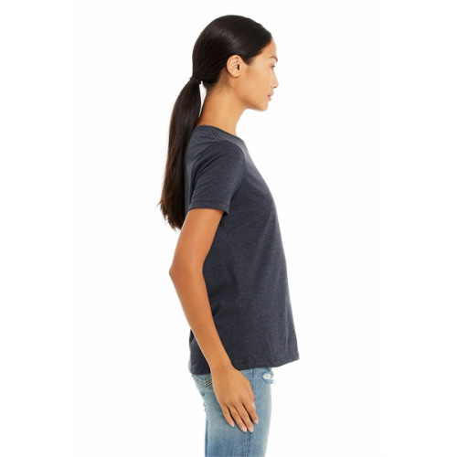 Ladies' Relaxed Heather CVC Short-Sleeve T-Shirt