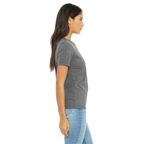 Ladies' Relaxed Heather CVC Short-Sleeve T-Shirt