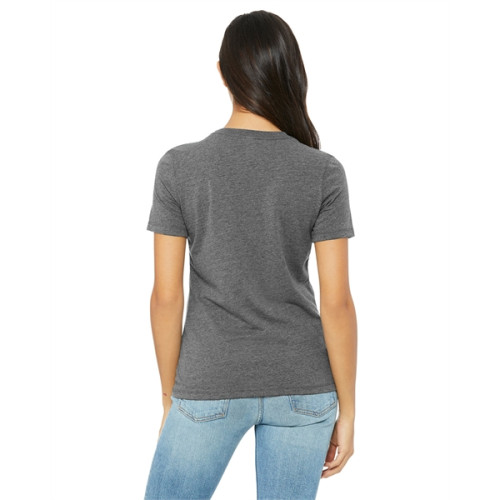 Ladies' Relaxed Heather CVC Short-Sleeve T-Shirt