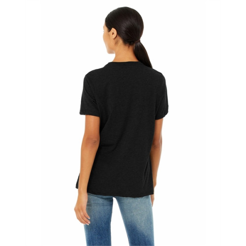 Ladies' Relaxed Heather CVC Short-Sleeve T-Shirt