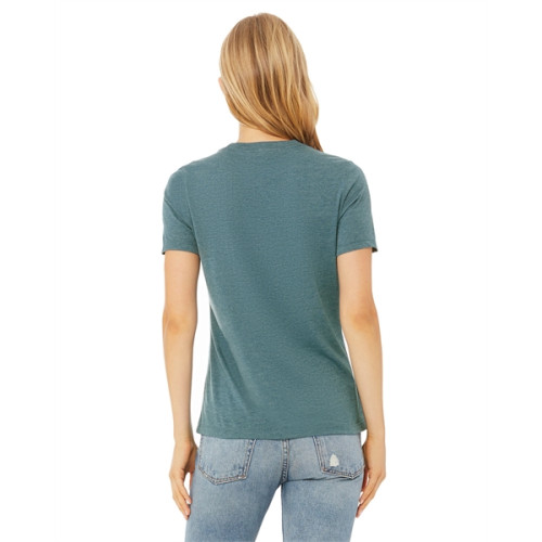 Ladies' Relaxed Heather CVC Short-Sleeve T-Shirt