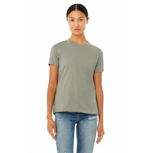 Ladies' Relaxed Heather CVC Short-Sleeve T-Shirt