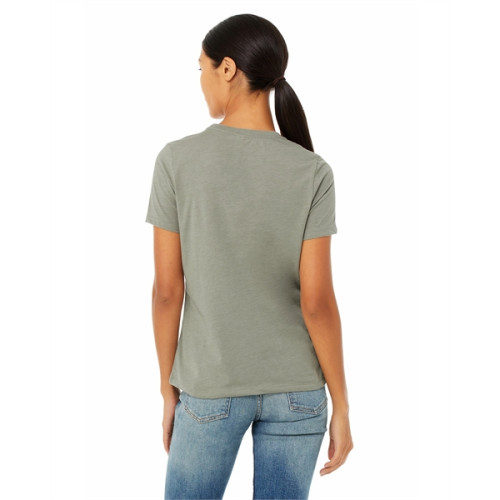 Ladies' Relaxed Heather CVC Short-Sleeve T-Shirt