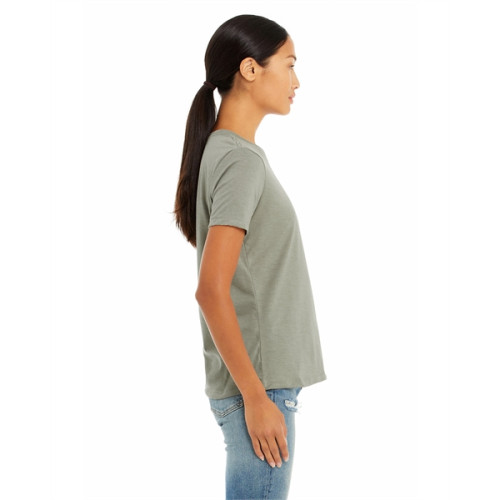 Ladies' Relaxed Heather CVC Short-Sleeve T-Shirt