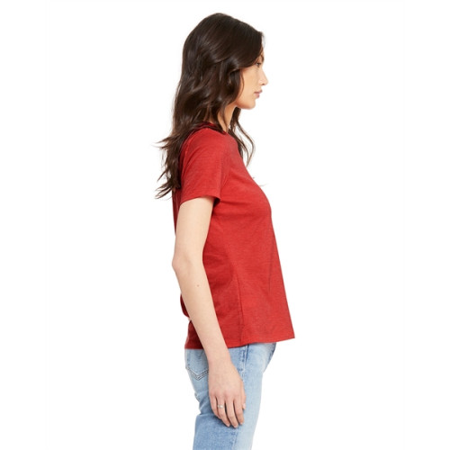 Ladies' Relaxed Heather CVC Short-Sleeve T-Shirt
