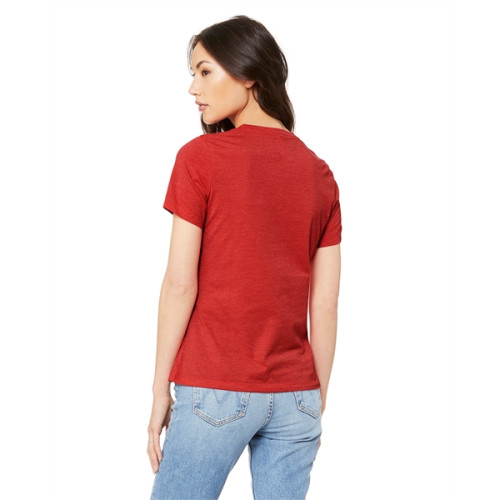 Ladies' Relaxed Heather CVC Short-Sleeve T-Shirt