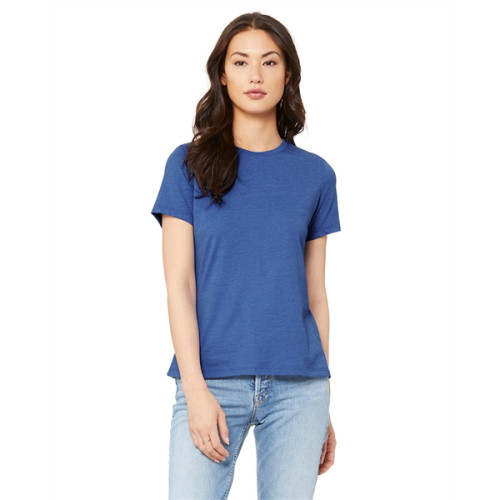 Ladies' Relaxed Heather CVC Short-Sleeve T-Shirt