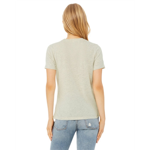 Ladies' Relaxed Heather CVC Short-Sleeve T-Shirt
