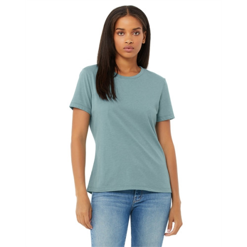 Ladies' Relaxed Heather CVC Short-Sleeve T-Shirt