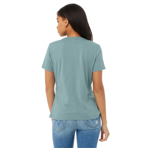 Ladies' Relaxed Heather CVC Short-Sleeve T-Shirt