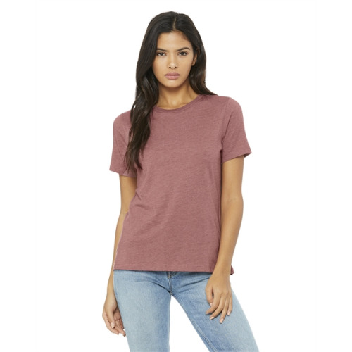 Ladies' Relaxed Heather CVC Short-Sleeve T-Shirt