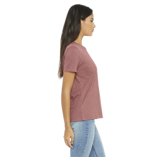Ladies' Relaxed Heather CVC Short-Sleeve T-Shirt