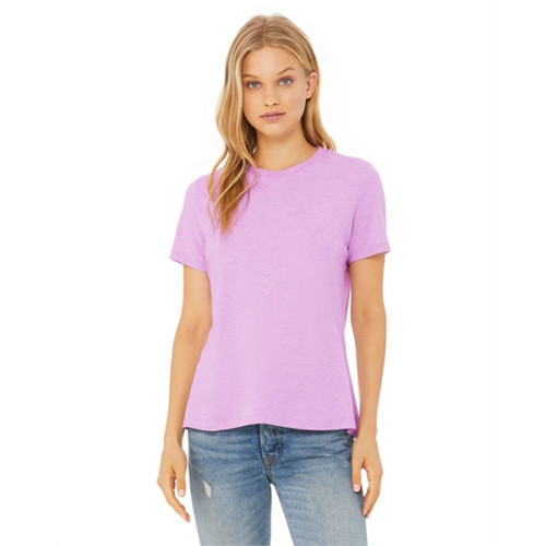 Ladies' Relaxed Heather CVC Short-Sleeve T-Shirt