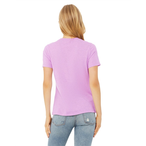 Ladies' Relaxed Heather CVC Short-Sleeve T-Shirt