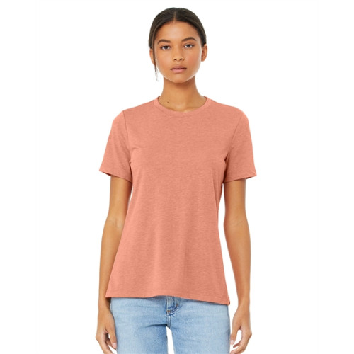 Ladies' Relaxed Heather CVC Short-Sleeve T-Shirt