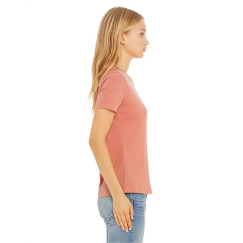 Ladies' Relaxed Heather CVC Short-Sleeve T-Shirt