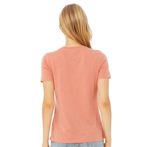 Ladies' Relaxed Heather CVC Short-Sleeve T-Shirt