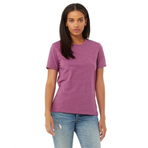 Ladies' Relaxed Heather CVC Short-Sleeve T-Shirt