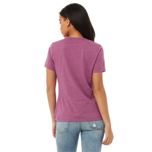 Ladies' Relaxed Heather CVC Short-Sleeve T-Shirt