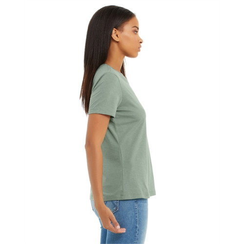 Ladies' Relaxed Heather CVC Short-Sleeve T-Shirt