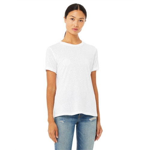 Ladies' Relaxed Heather CVC Short-Sleeve T-Shirt