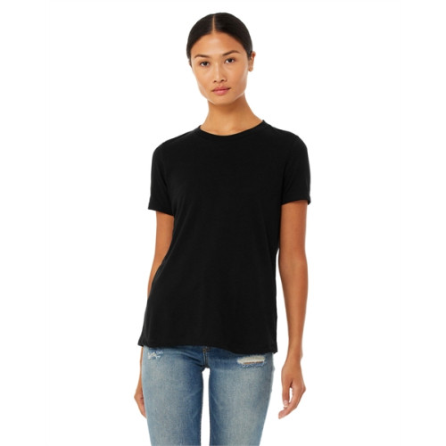 Ladies' Relaxed Heather CVC Short-Sleeve T-Shirt