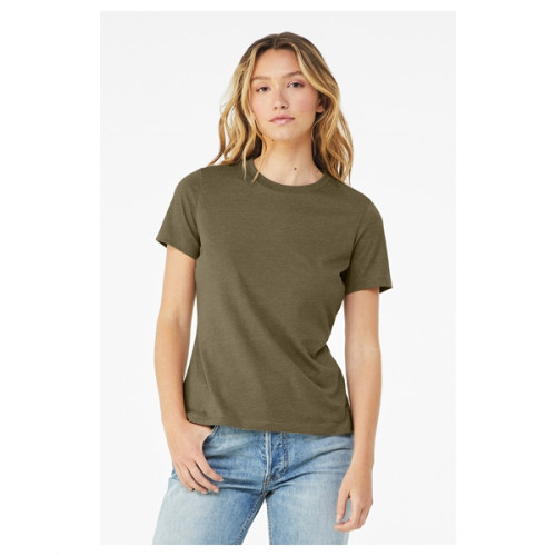 Ladies' Relaxed Heather CVC Short-Sleeve T-Shirt