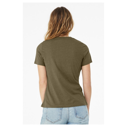 Ladies' Relaxed Heather CVC Short-Sleeve T-Shirt