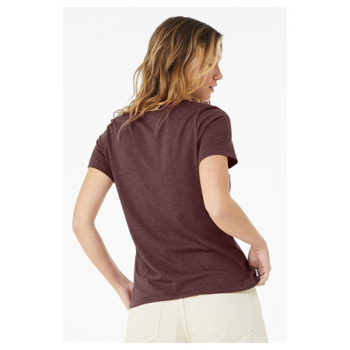 Ladies' Relaxed Heather CVC Short-Sleeve T-Shirt